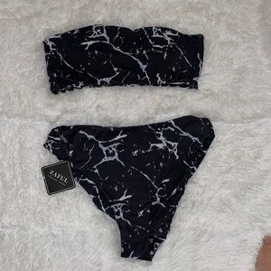 NWT Zaful marble bathing suit